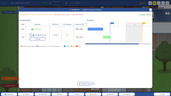 Скриншот 4 из игры Project manager SIM