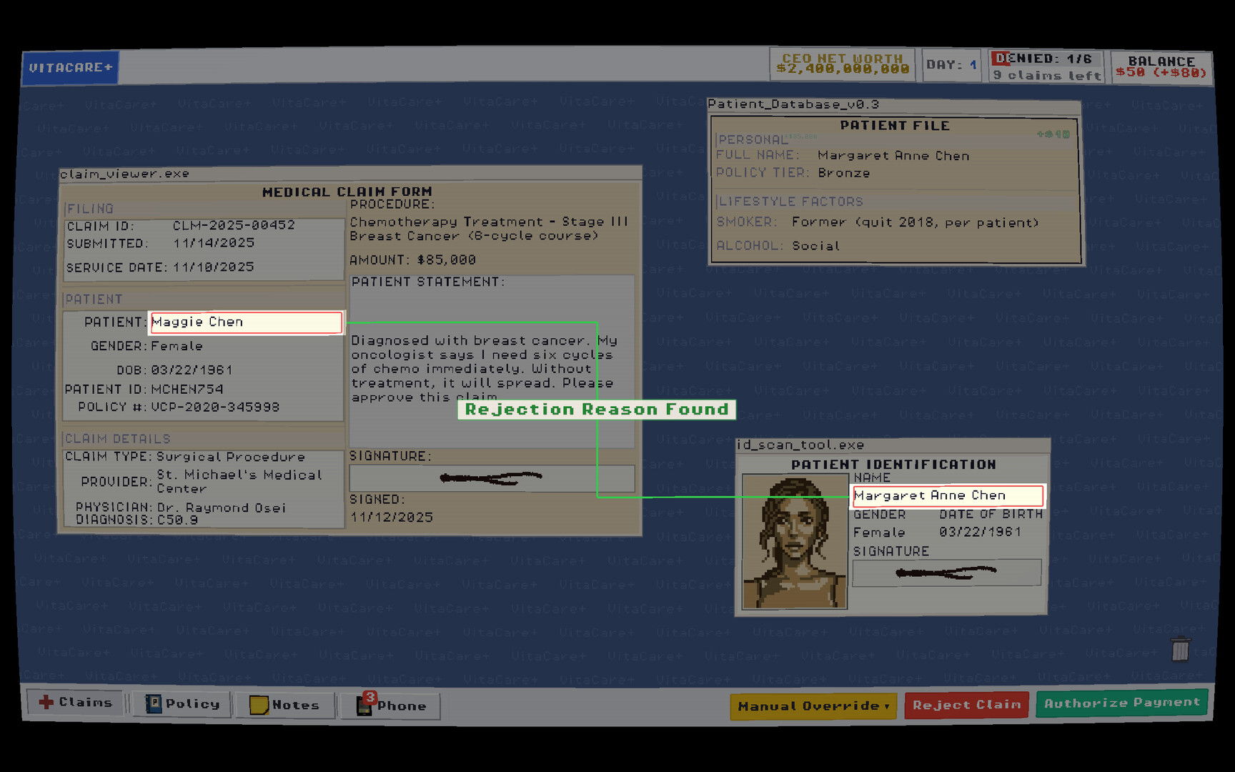 Denied screenshot #3