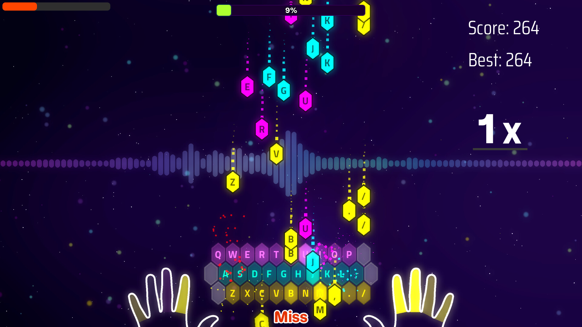 Keyboard Rush screenshot #3