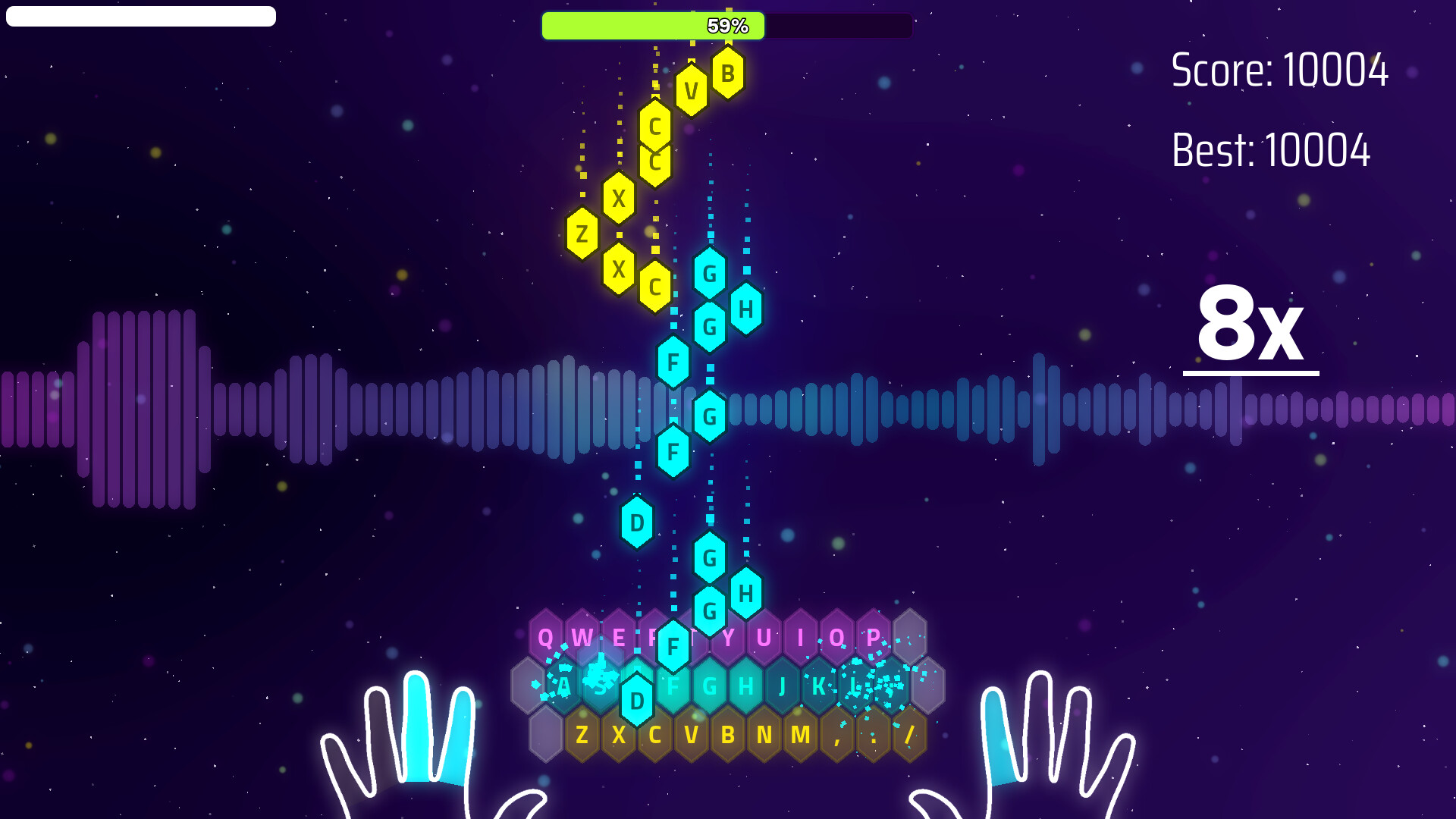 Keyboard Rush screenshot #1