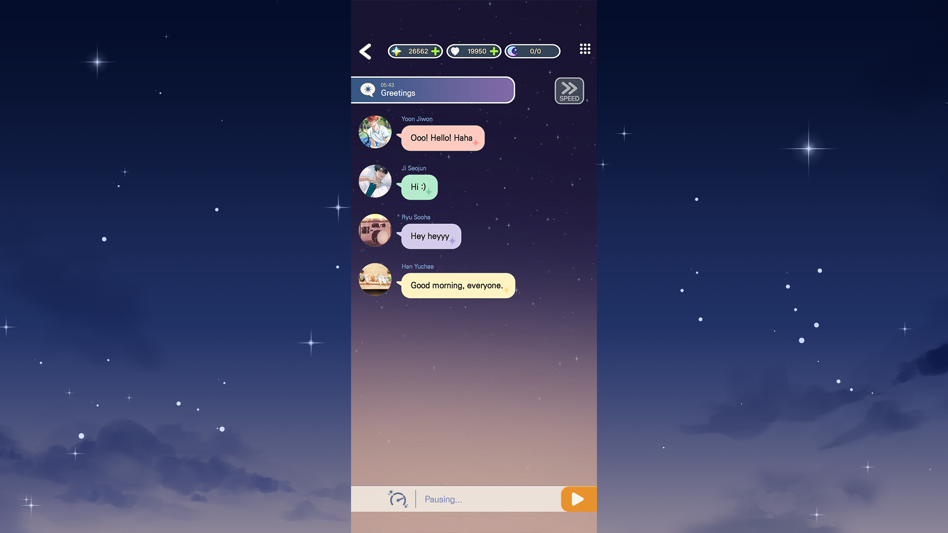 Moonlight Dialogue screenshot #5