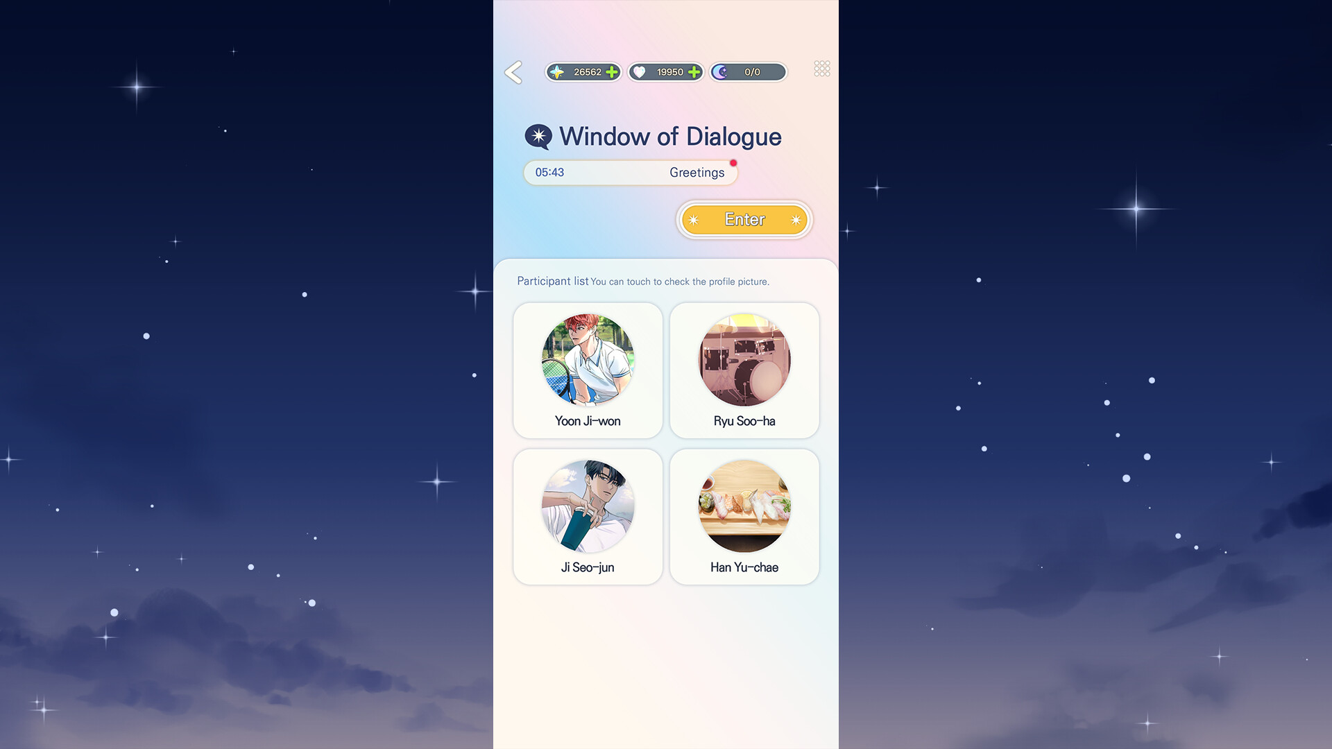 Moonlight Dialogue screenshot 1