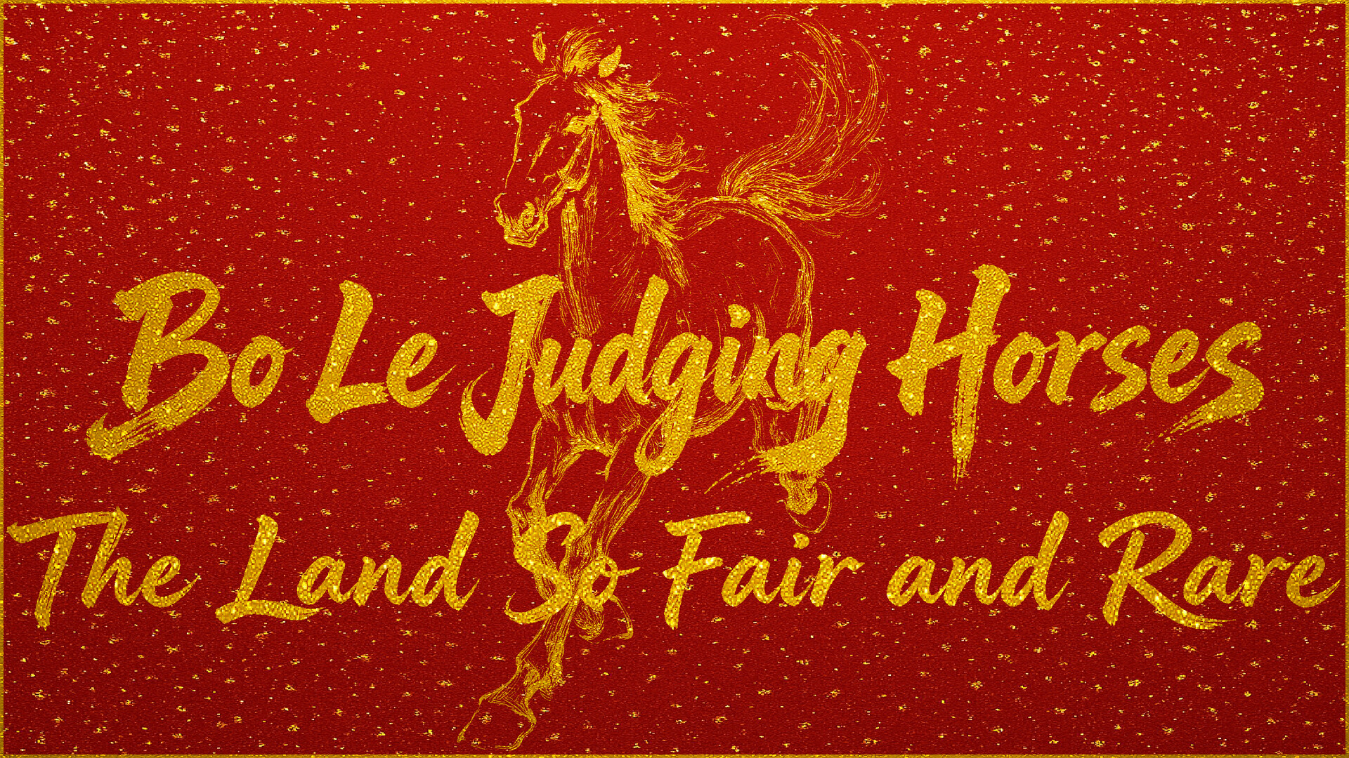 Bo Le Judging Horses: The Land So Fair and Rare Featured Screenshot #1