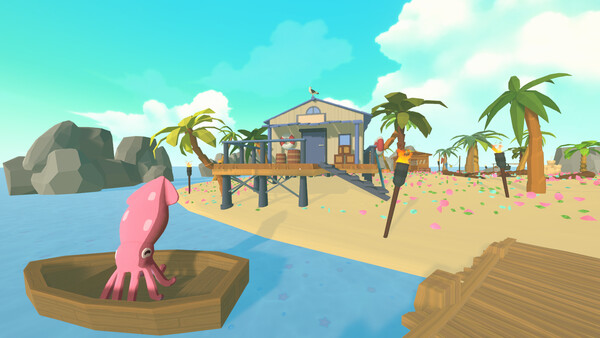 Screenshot of Leaf it in yourself gameplay showing in-action mechanics