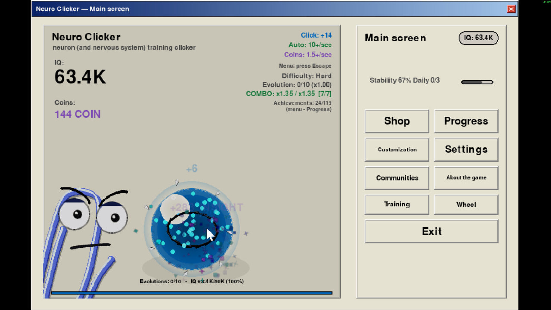 Neuro Clicker screenshot #2