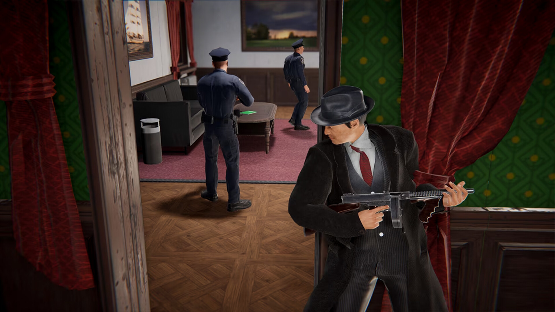 Noir Mafia Simulator: 1960s American Crime screenshot #6