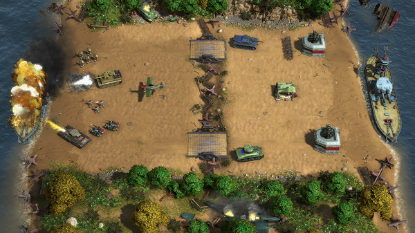 Screenshot z Battle Islands: Commanders