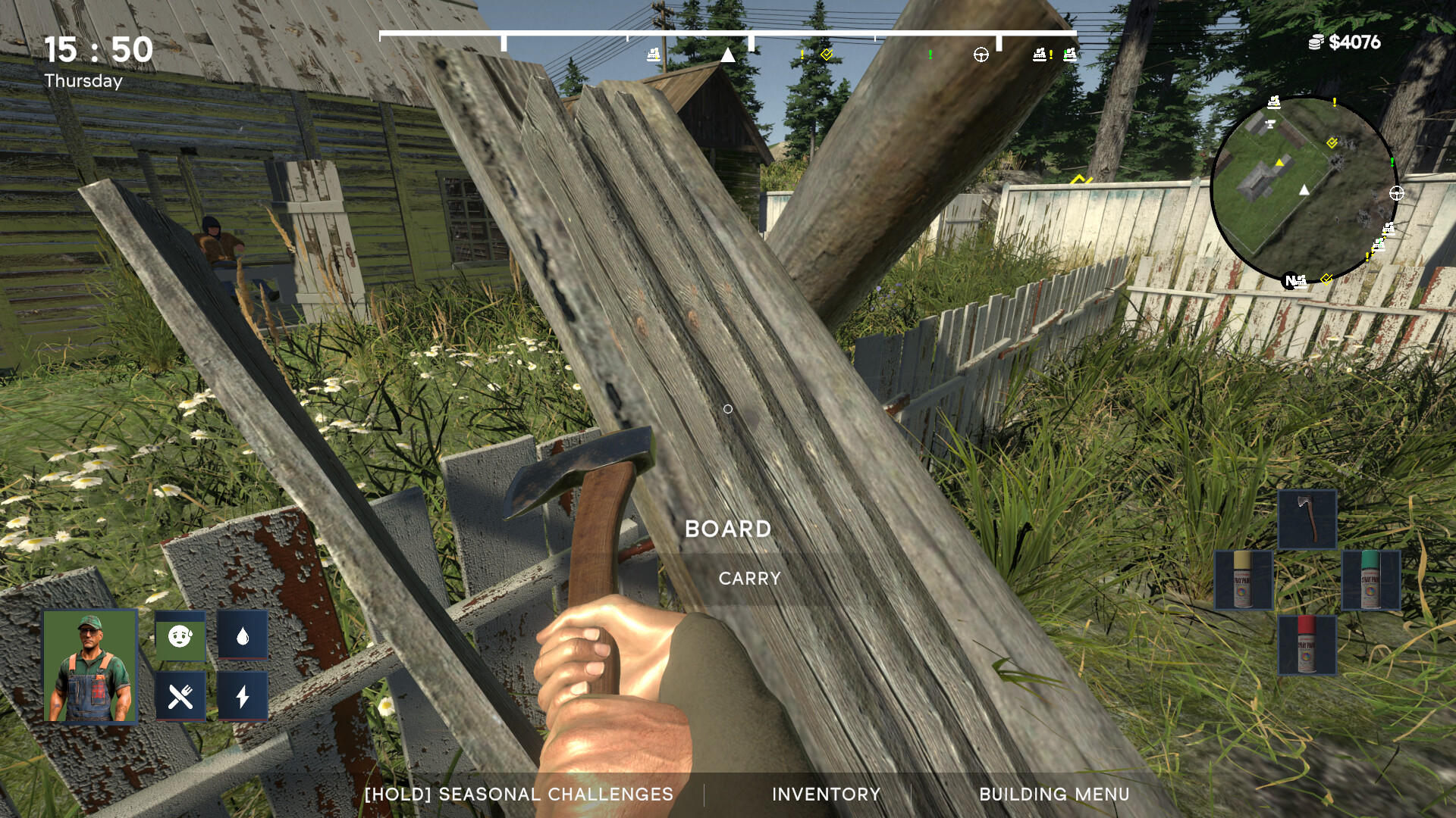 Scandinavian Cottage Survival Simulator screenshot 1