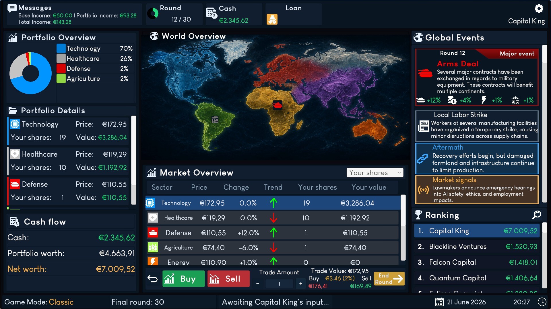 Crisis Capital screenshot #3