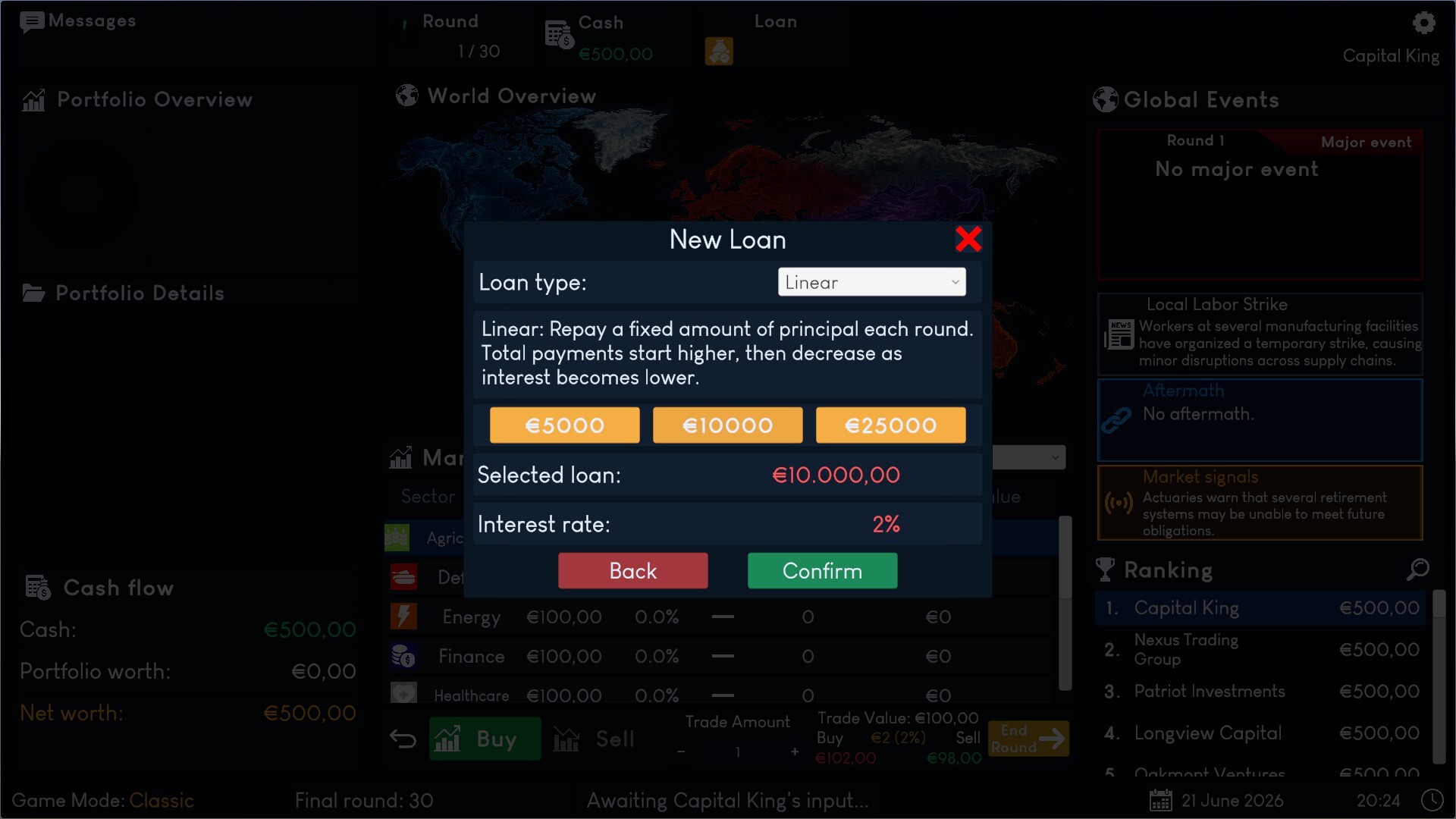 Crisis Capital screenshot #6