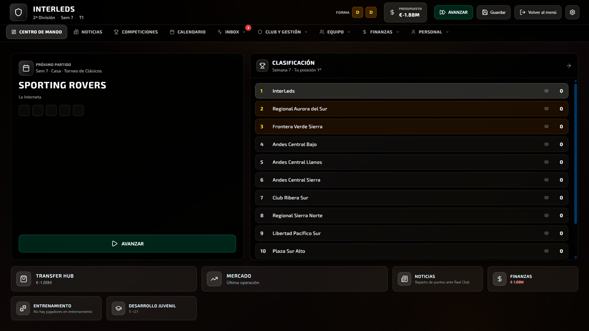 Ultimate Club Manager 26 screenshot #2