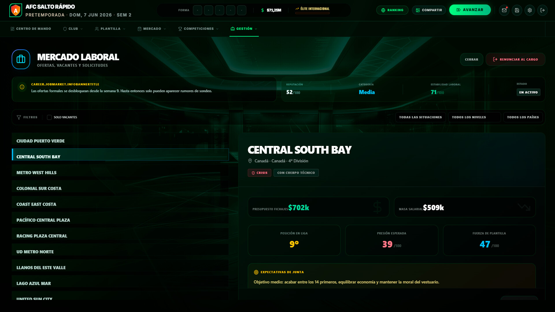 Ultimate Club Manager 26 screenshot 3