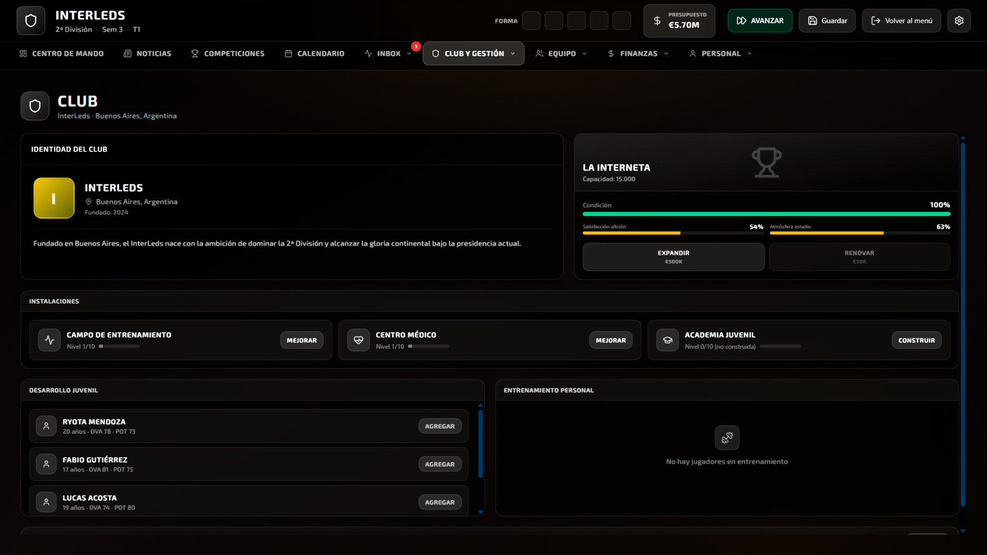 Ultimate Club Manager 26 screenshot #6