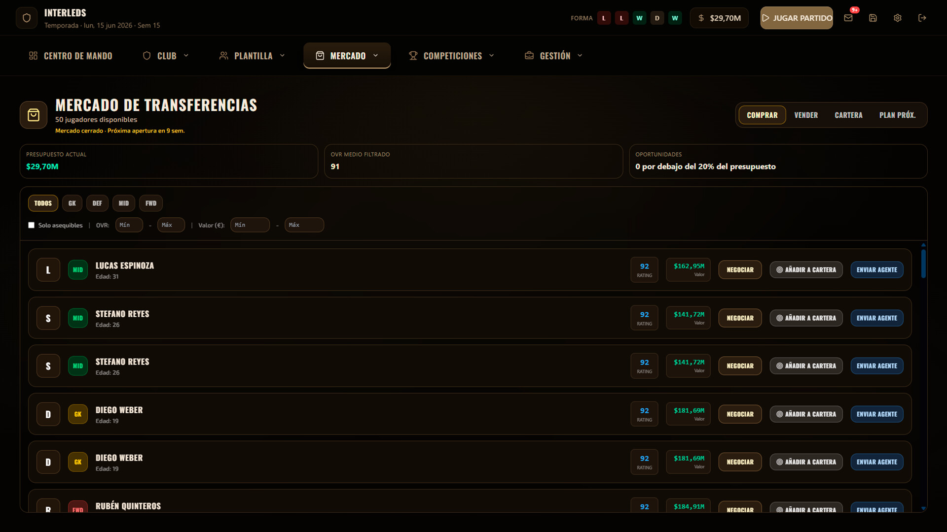 Ultimate Club Manager 26 screenshot #8