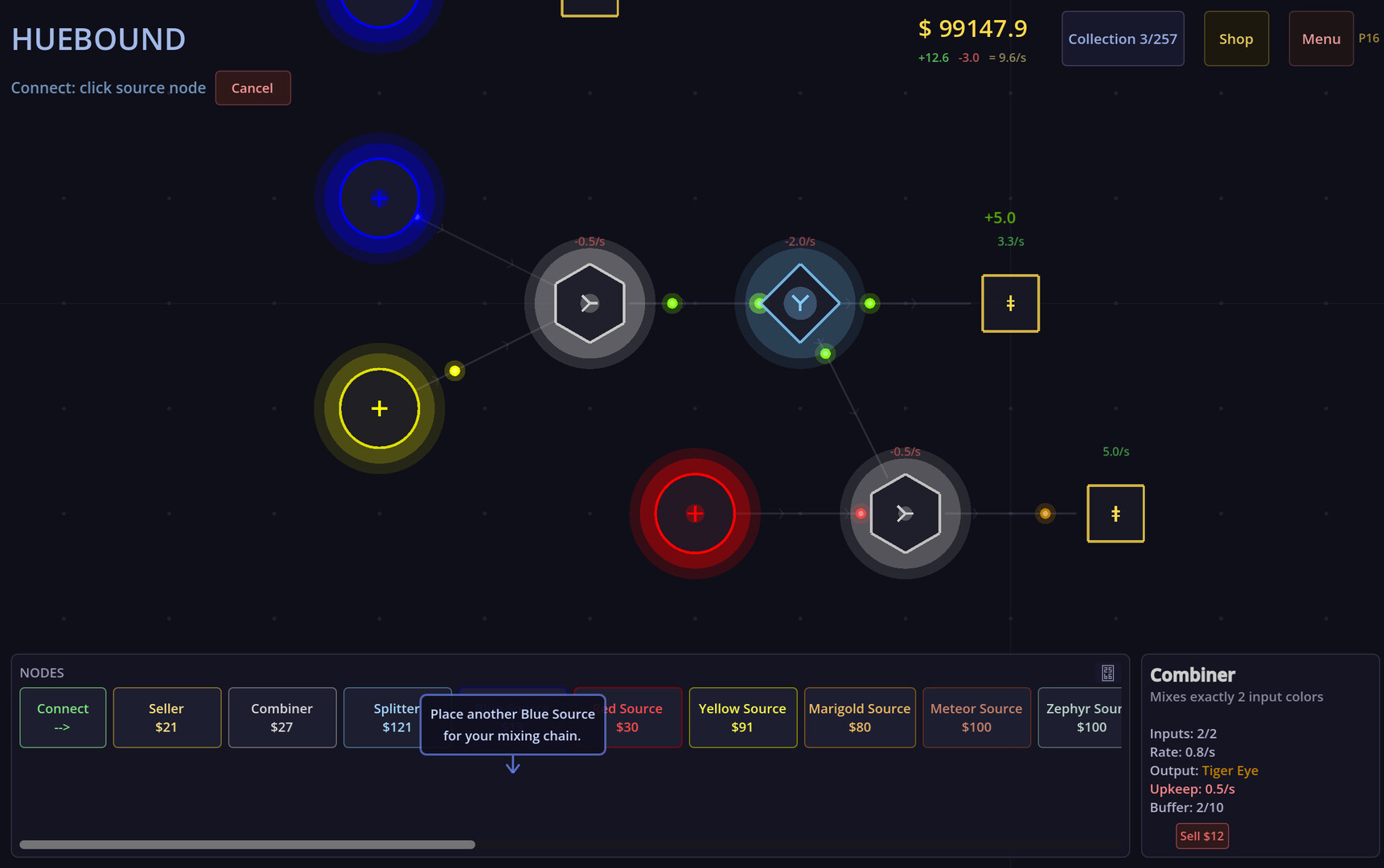 Huebound screenshot #2