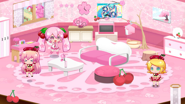 Hatsune Miku Logic Paint S+ Sakura Miku