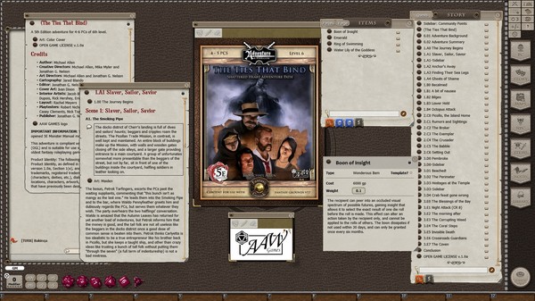 Fantasy Grounds - 5E: Shattered Heart Adventure Path (5E): The Ties that Bind