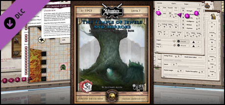 Fantasy Grounds - 5E: Shattered Heart Adventure Path (5E): The Temple of Jewels and Mirrors Header Image