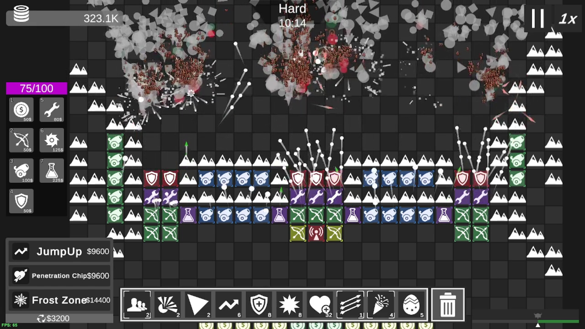 Radical Tower Defense — gameplay screenshot 1