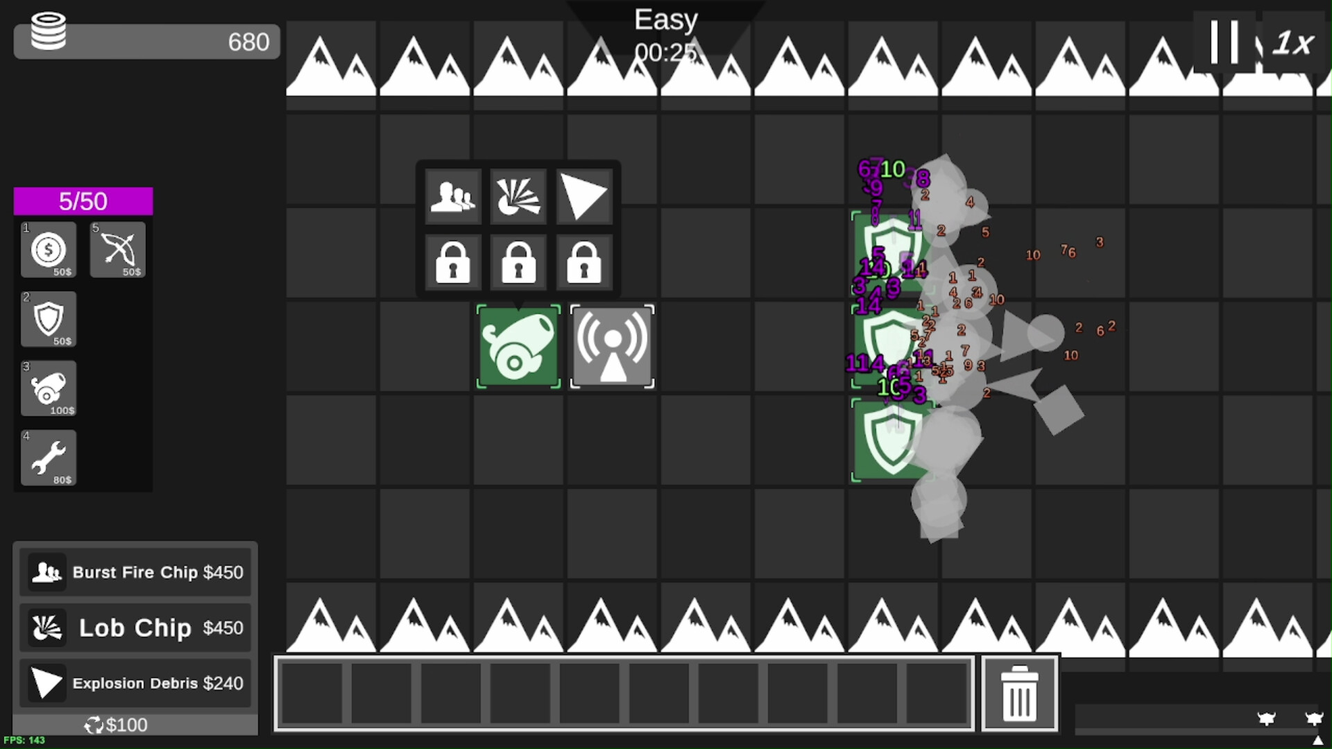 Radical Tower Defense — gameplay screenshot 2