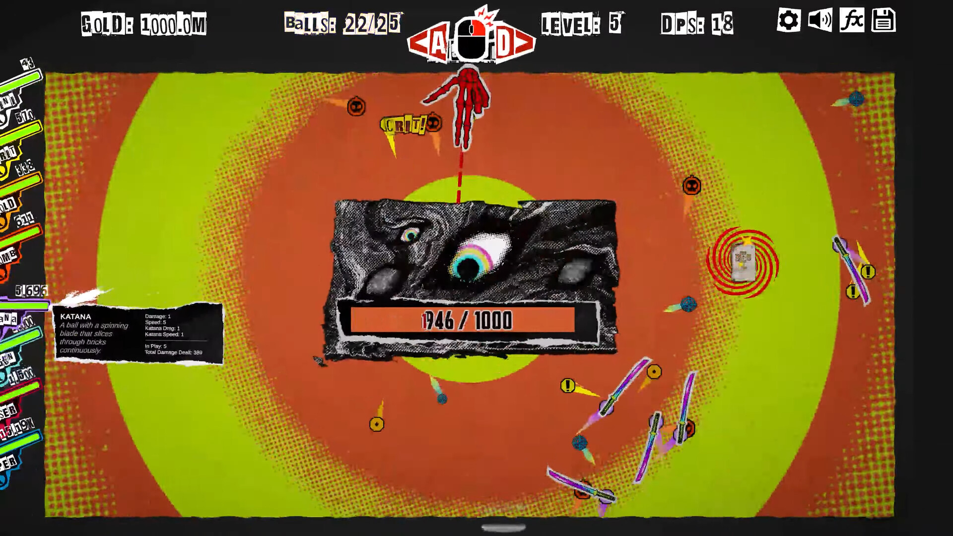 Ball Buster Breakout screenshot #2