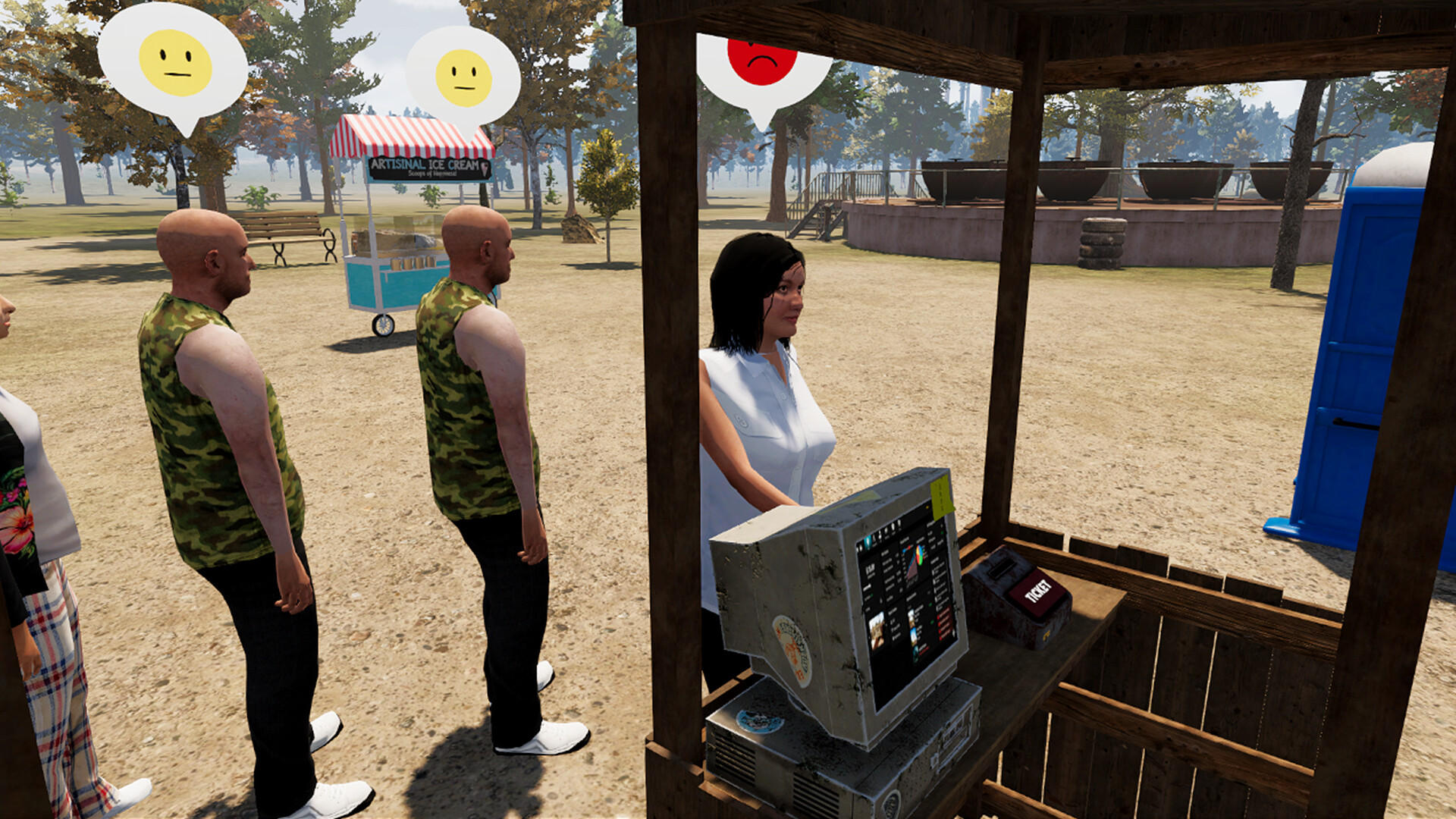 Fun Park Simulator 스크린샷 4