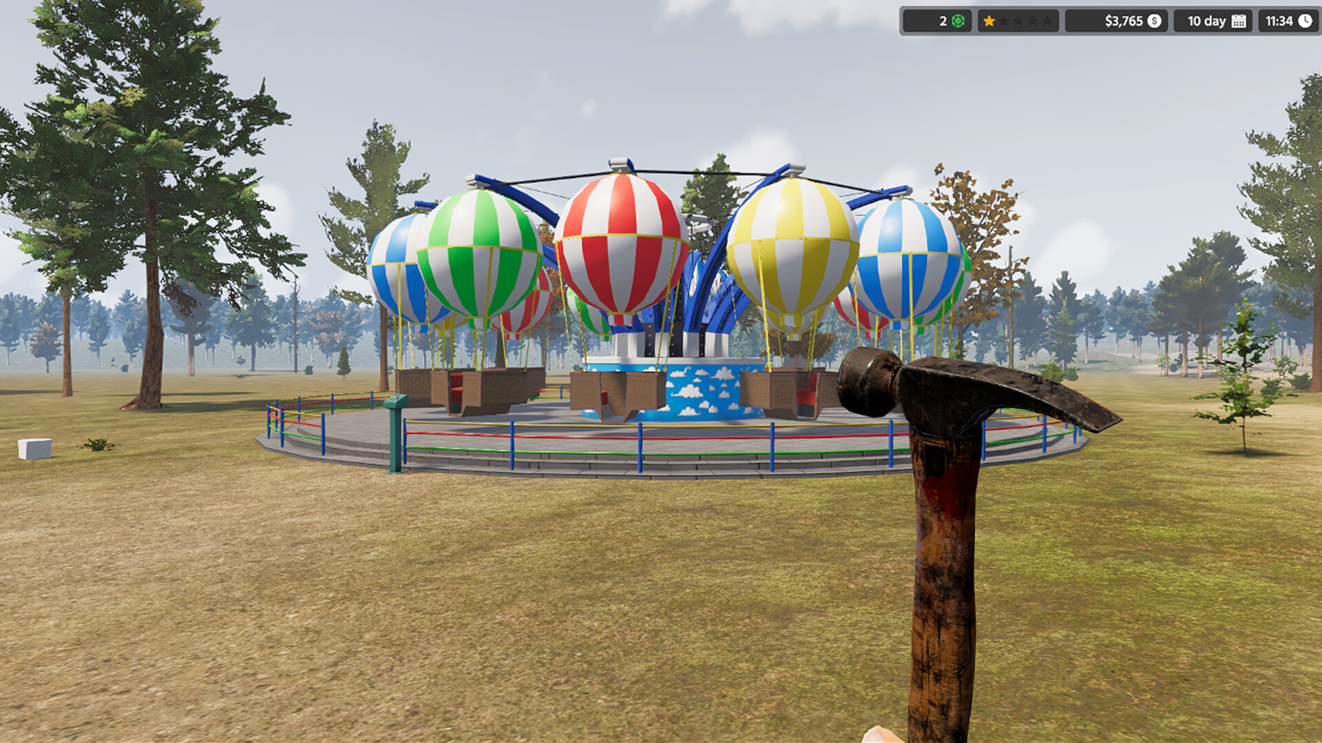 Fun Park Simulator 스크린샷 3