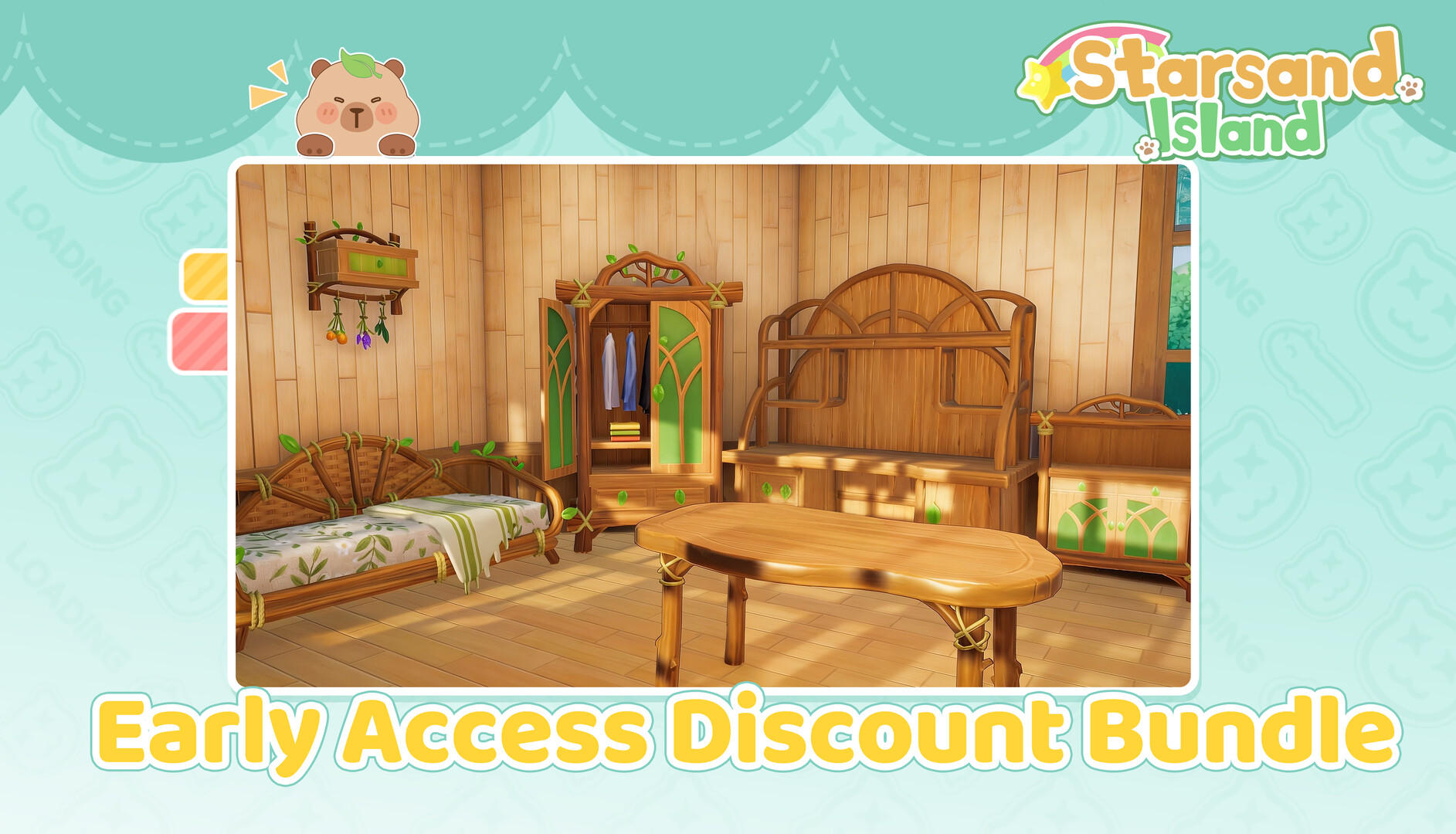 Starsand Island Forest Cabin Furniture DLC Featured Screenshot #1