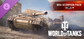 World of Tanks — M56 Scorpion Pack (VII American Tank Destroyer)
