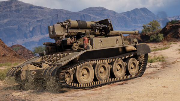 World of Tanks — M56 Scorpion Pack (VII American Tank Destroyer)