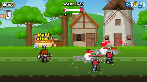 Скриншот 1 из игры Cup Heroes