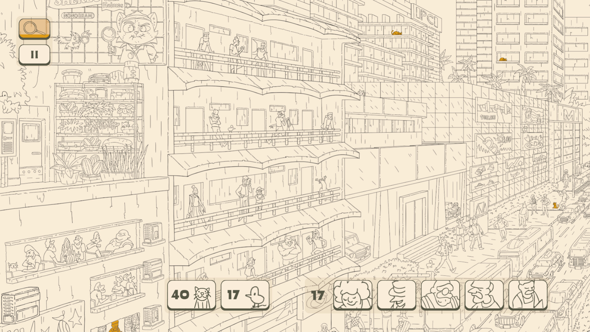 Hidden Streets of SherloCAT screenshot #12