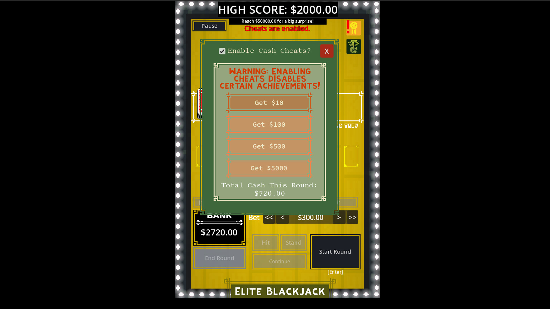 Blackjack 2D: Dealer's Gambit screenshot #4