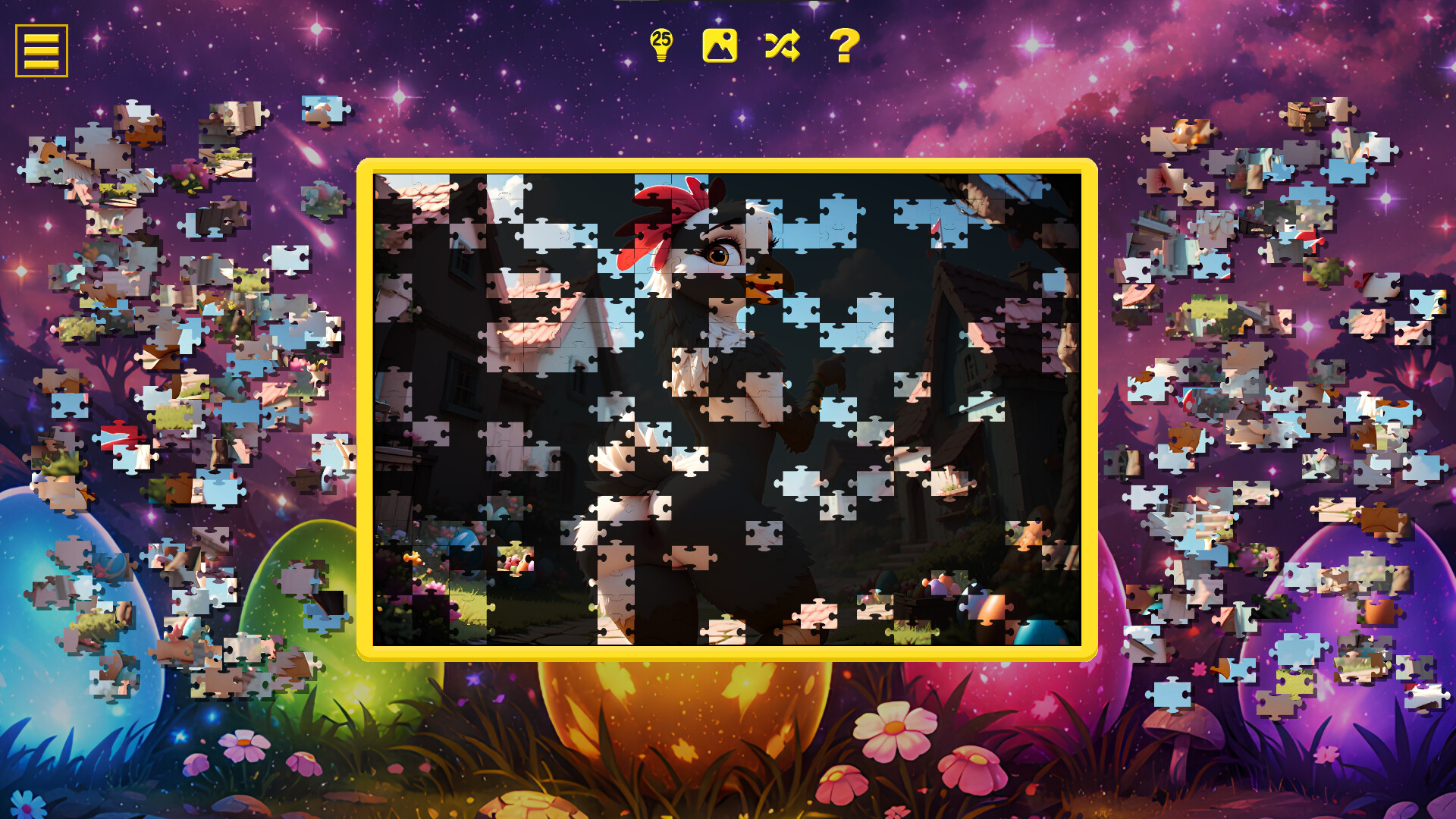 Easter Furry Temptation – Hentai Jigsaw screenshot #9