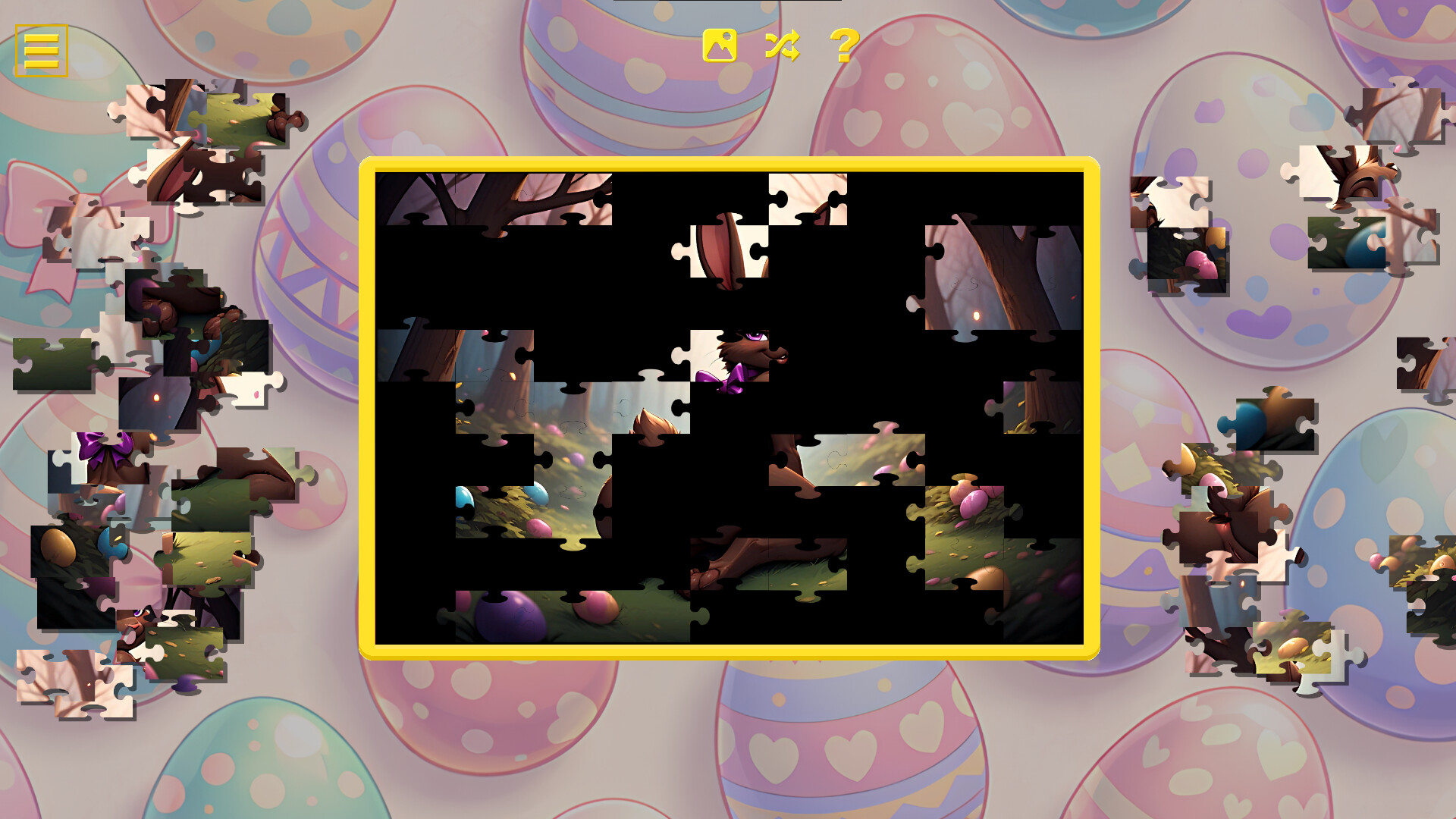 Easter Furry Temptation – Hentai Jigsaw screenshot #7