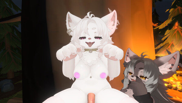 Screenshot 3 of Wolf Girl: Brazen NTR Exhibition!! - more gameplay footage