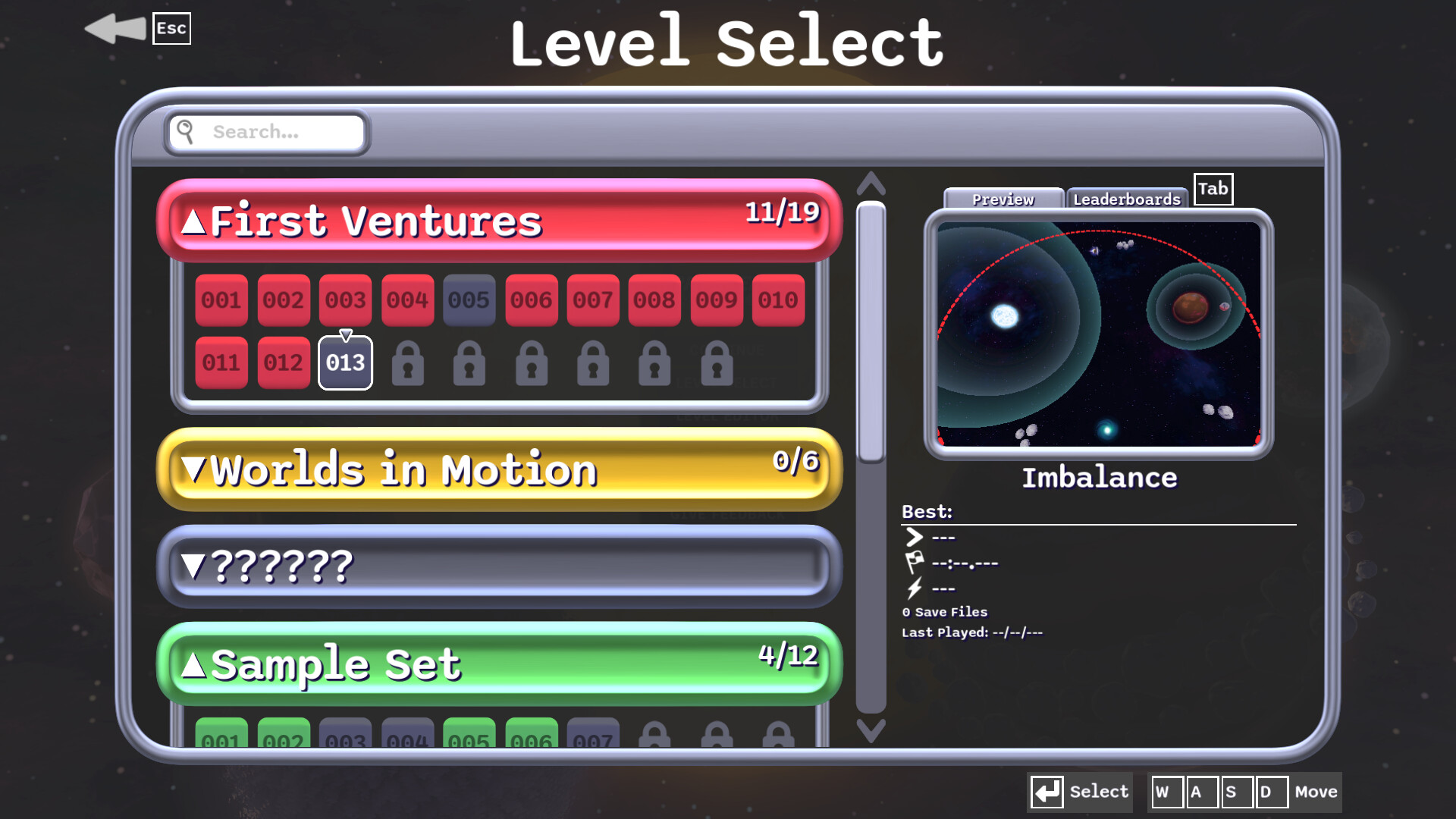 Problem Space screenshot 2