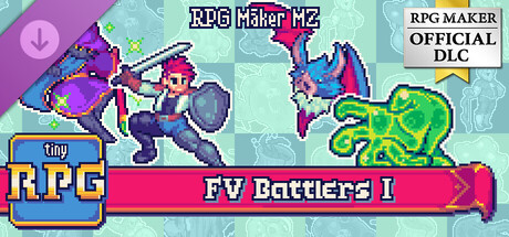 RPG Maker MZ - TinyRPG - FV Battlers I banner image