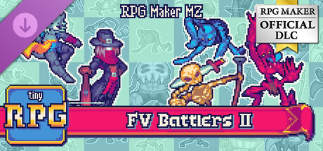 RPG Maker MZ - TinyRPG - FV Battlers II banner image