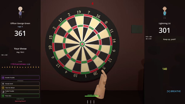 Dorts : A Darts Roguelike