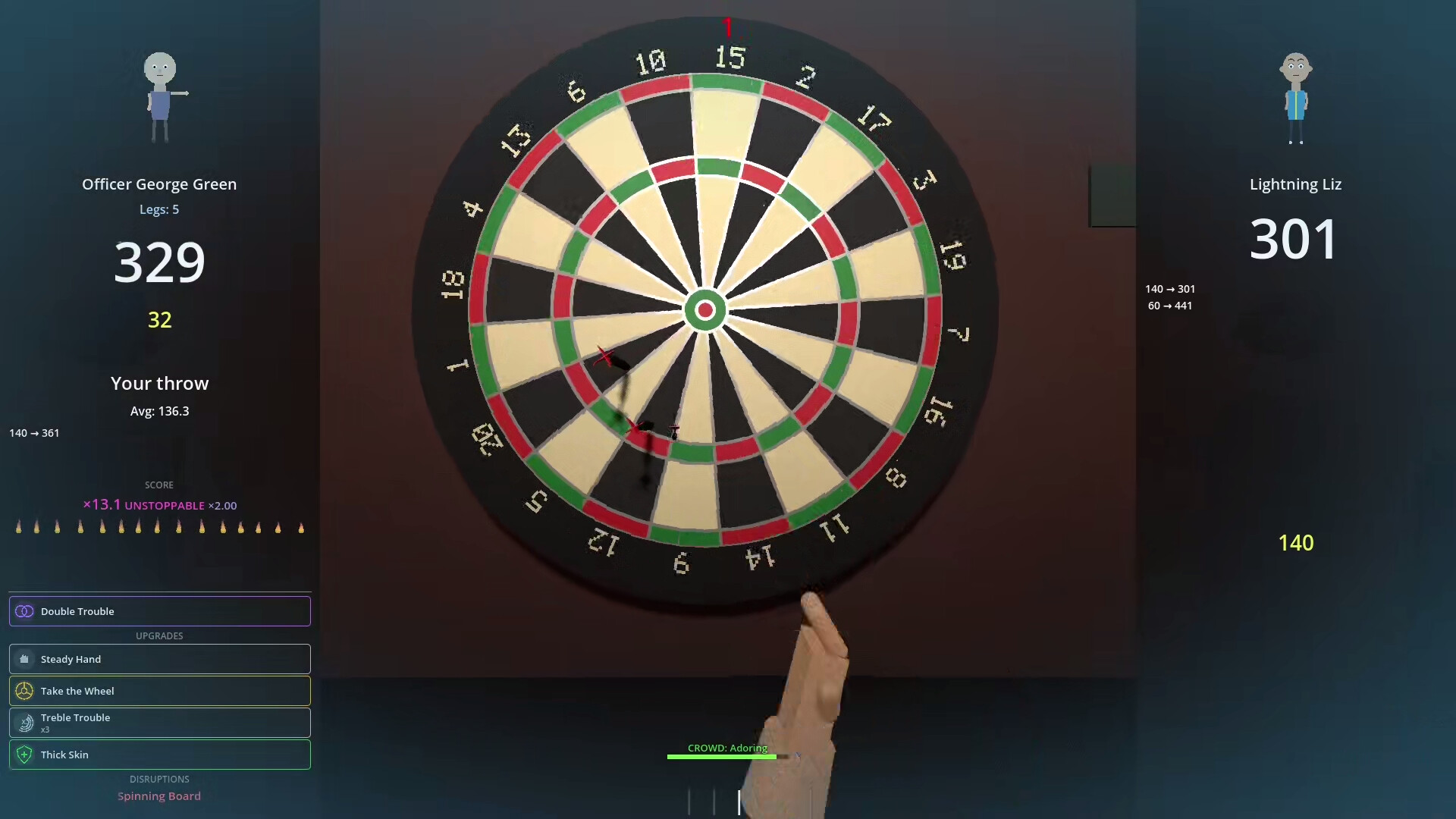 Dorts : A Darts Roguelike screenshot 1