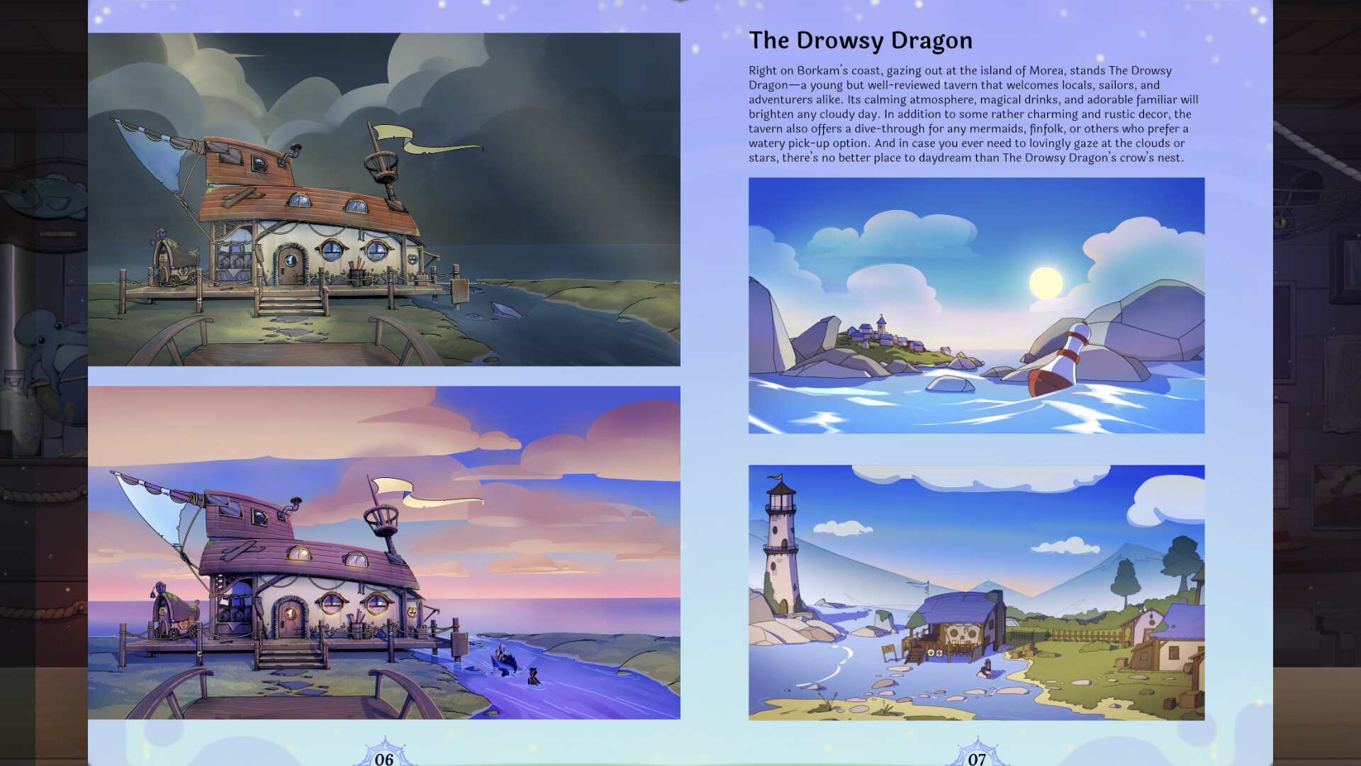 Tavern Talk Stories: Dreamwalker - Artbook Featured Screenshot #1