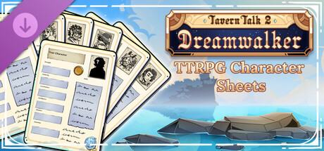 Tavern Talk 2: Dreamwalker - TTRPG Character Sheet Bundle
