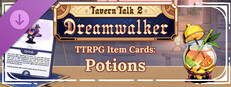 Tavern Talk 2: Dreamwalker - TTRPG Item Cards: Potions
