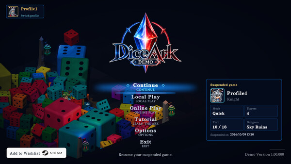 Dice Ark screenshot 1