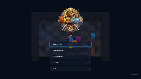 Screenshot of Dice Ark gameplay showing in-action mechanics