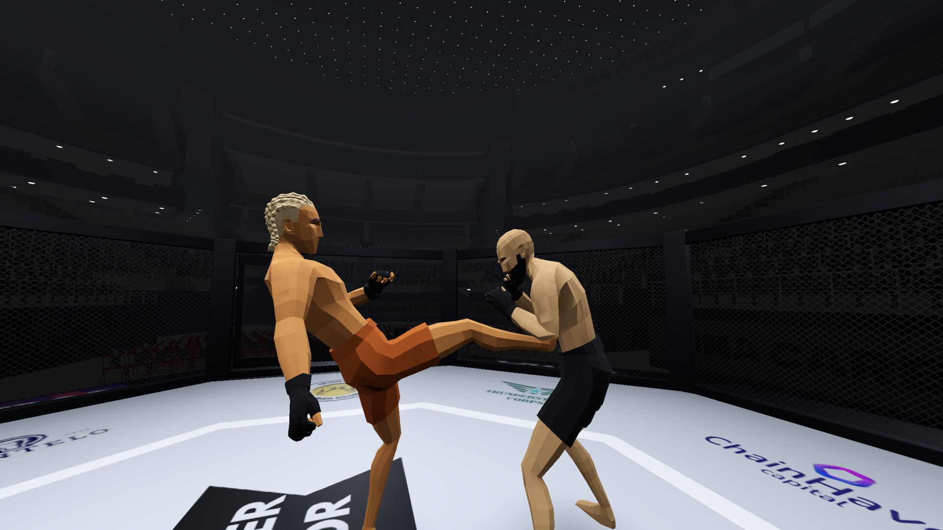 MMA Career Simulator screenshot 1