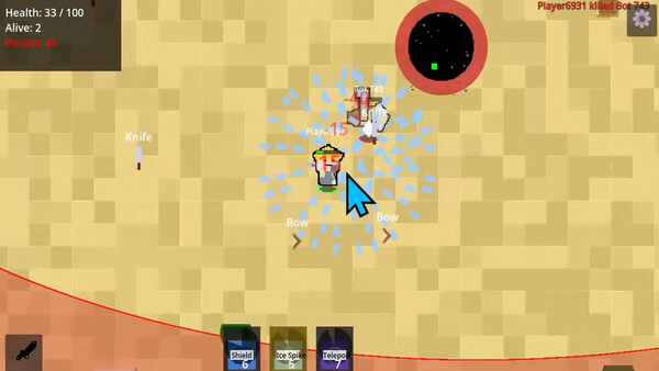 Super Battle Royale game for Linux 1