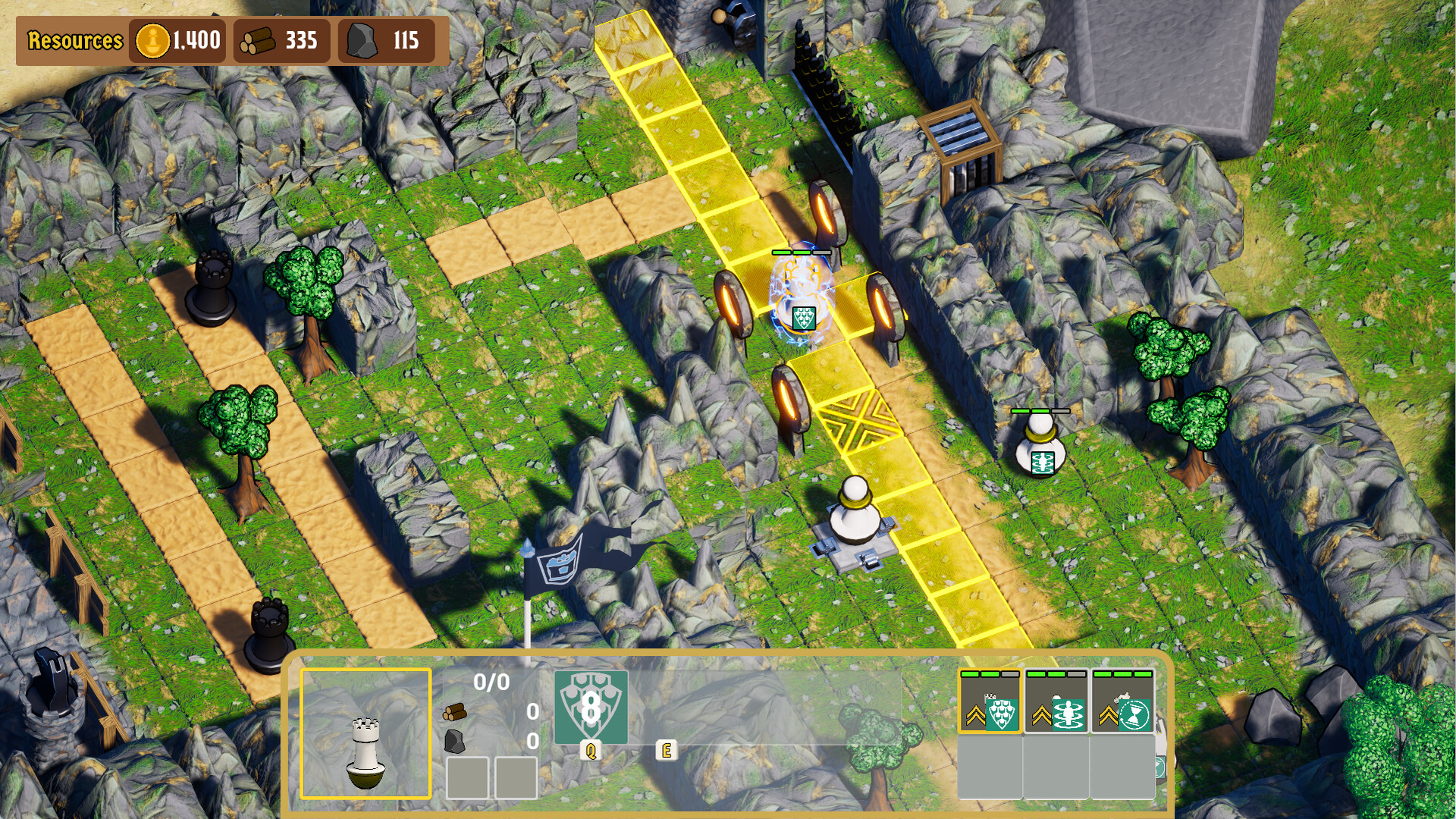 Rooklike Gambit screenshot 1