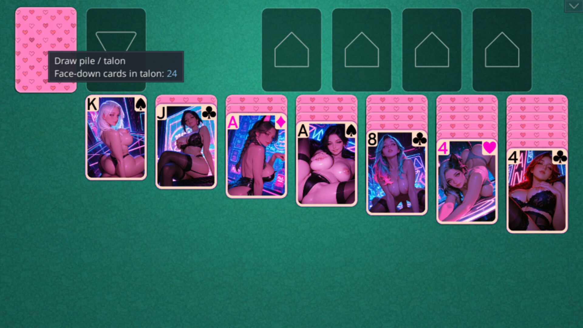 Lust Solitaire: Horny Cards screenshot 1